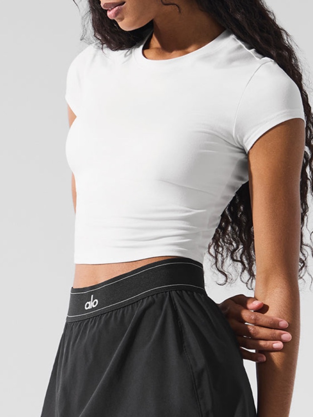Alo Yoga soft finesse top